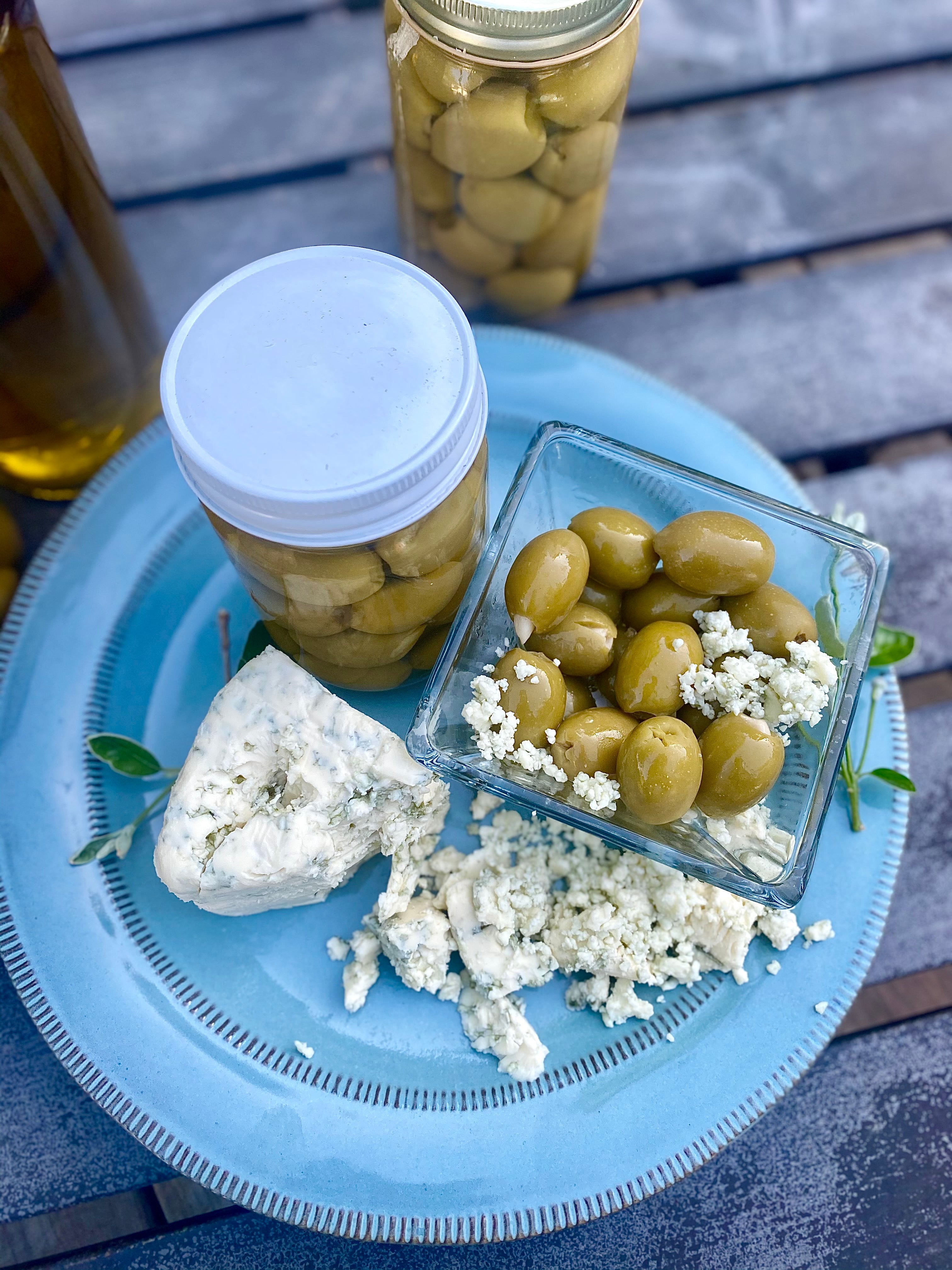 Blue Cheese Stuffed Green Olives Adams Olive Ranch